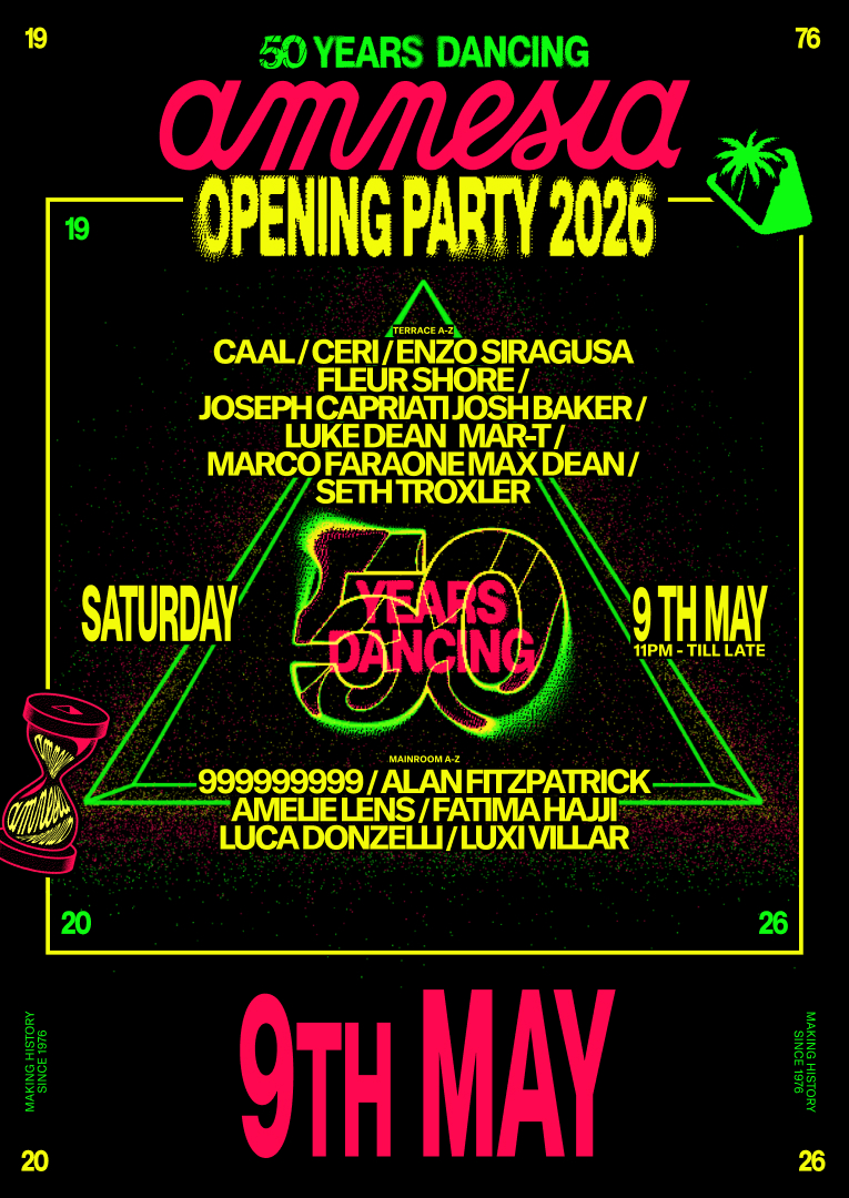 Amnesia Opening Party 2026