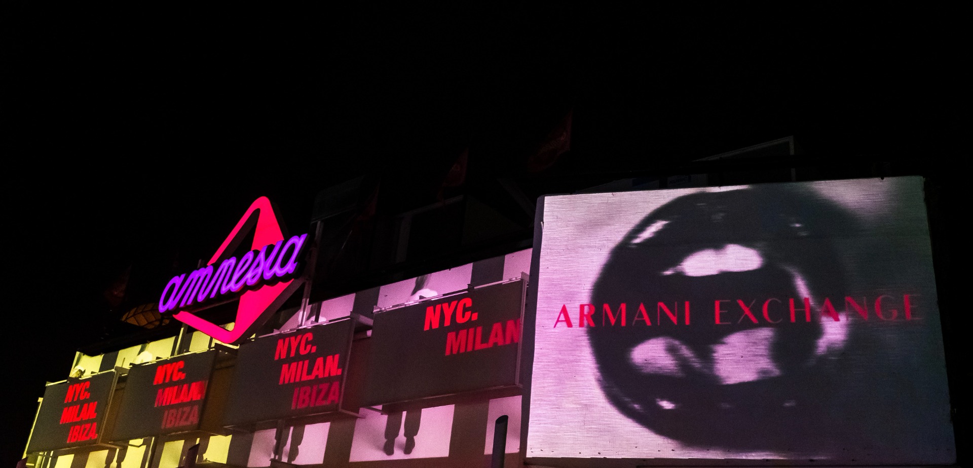 Armani Exchange x Amnesia Ibiza: Two Icons. One Night.