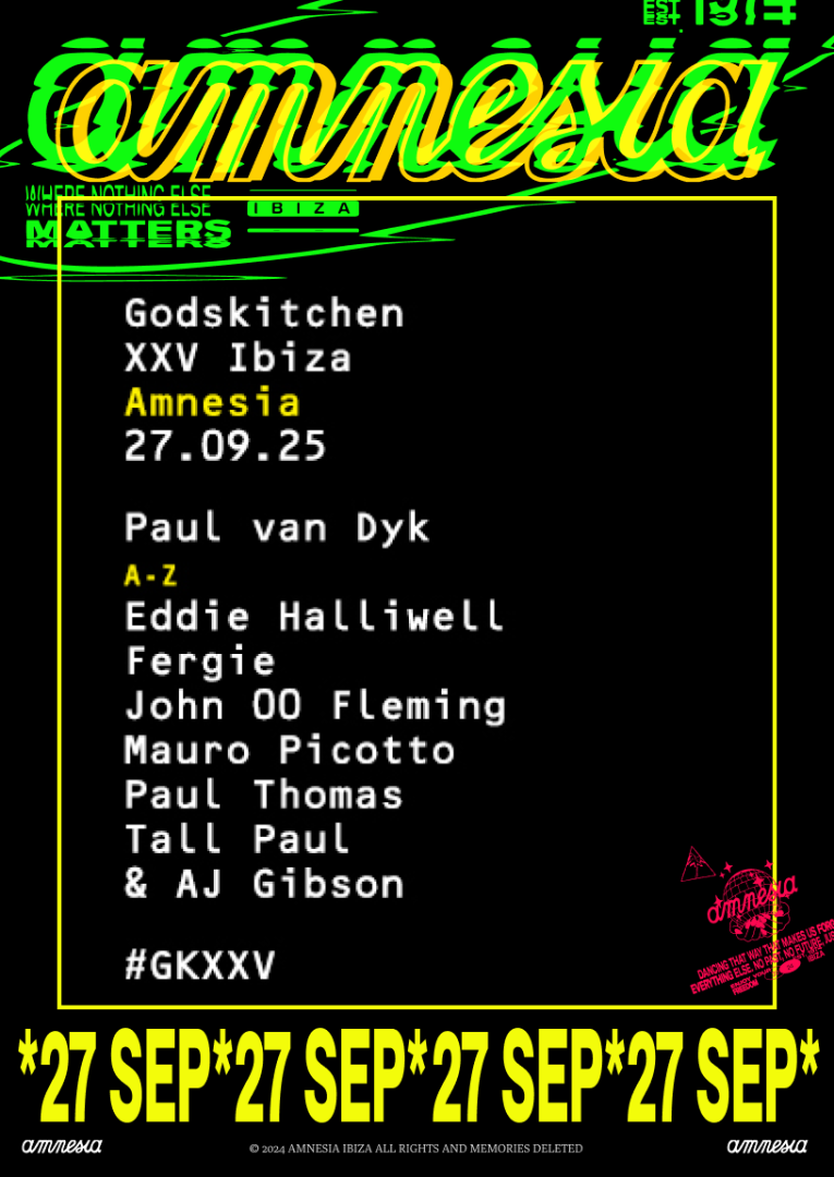 Godskitchen at Amnesia