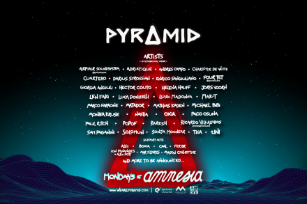 Full line-up announced for Pyramid Ibiza!