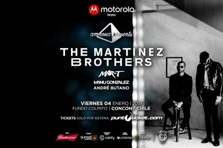 AMNESIA PRESENTS CHILE WITH THE MARTINEZ BROTHERS