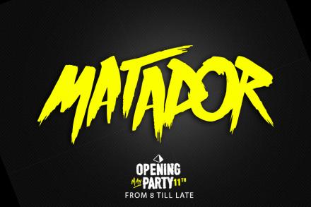 Matador, another techno legend confirmed!!!