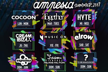 Amnesia Ibiza is about to kick off  their best season 