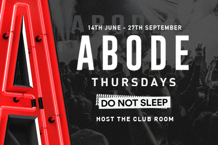 Abode, every Thursday at Amnesia Ibiza!