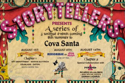 Storytellers at Cova Santa for the very first time 