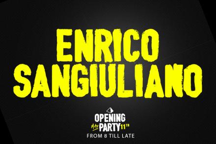Enrico Sangiuliano makes his debut at Amnesia