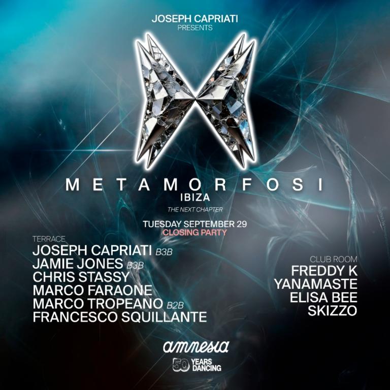 Metamorfosi Closing Party