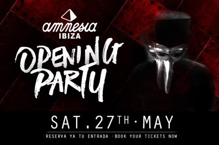 House music with Claptone at Amnesia’s Opening party!