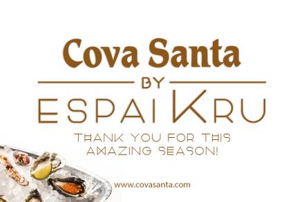 Cova Santa closes its doors until next year 