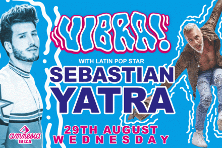 Sebastián Yatra next Latin artist invited to VIBRA! 