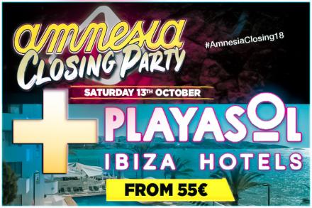 Come to Ibiza for the Amnesia Closing Party! 