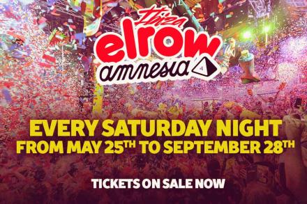 Elrow Amnesia Ibiza first tickets
