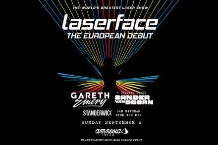 Laserface announces its First European debut!