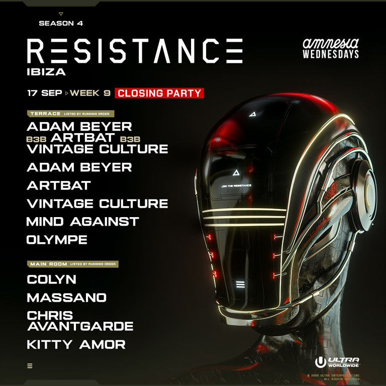 Resistance Ibiza Closing Party 